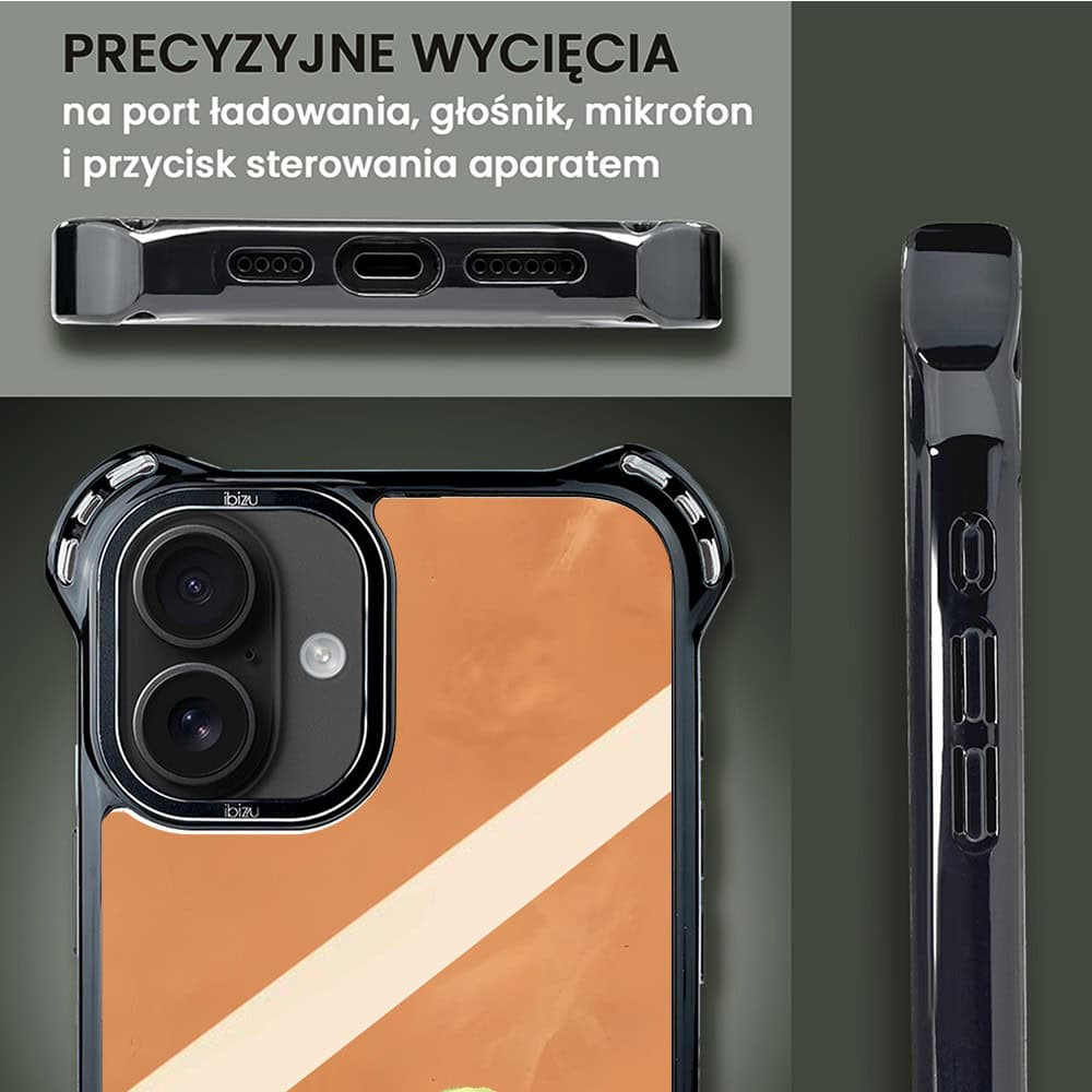 Etui do iPhone 16, Ibizu DropGuard Ultra z MagSafe, Move, Tenis (1)
