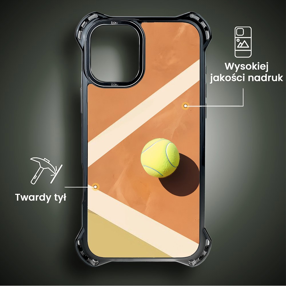 Etui do iPhone 16, Ibizu DropGuard Ultra z MagSafe, Move, Tenis (5)