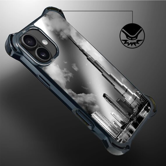 Etui do iPhone 16, Ibizu DropGuard Ultra z MagSafe, Noir City, Burj Khalifa (8)