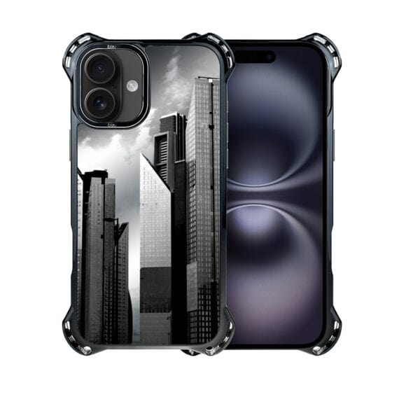 Etui do iPhone 16, Ibizu DropGuard Ultra z MagSafe, Noir City, Manhattan (4)