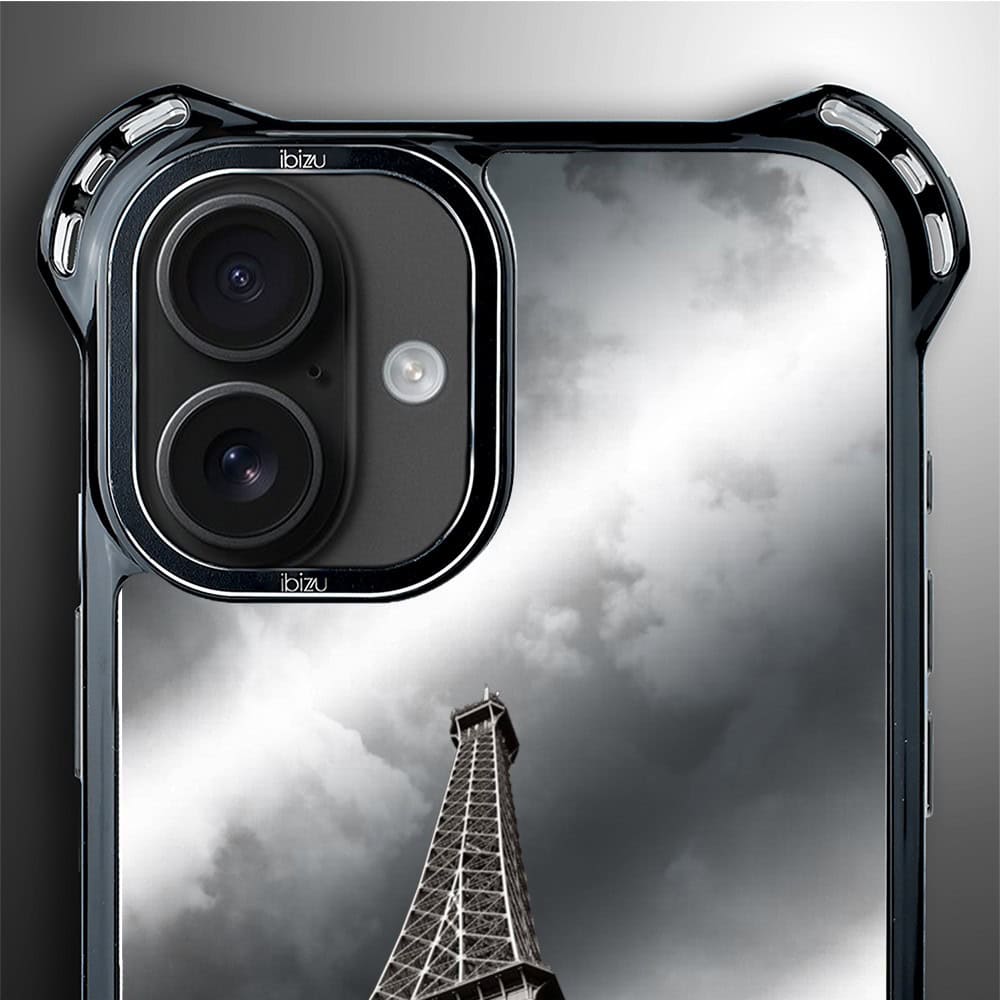 Etui do iPhone 16, Ibizu DropGuard Ultra z MagSafe, Noir City, Wieża Eiffla (5)