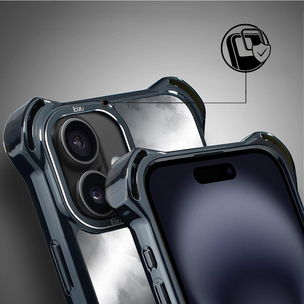 Etui do iPhone 16, Ibizu DropGuard Ultra z MagSafe, Noir City, Wieża Eiffla (7)