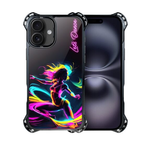 Etui do iPhone 16 Plus, Ibizu DropGuard Ultra z MagSafe, #ElectroMove, Taneczny rytm (6)