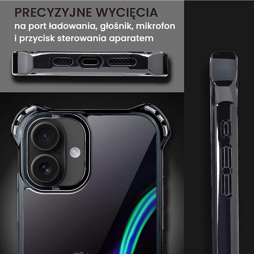 Etui do iPhone 16 Plus, Ibizu DropGuard Ultra z MagSafe, #ElectroMove, W rytmie piłki nożnej (1)