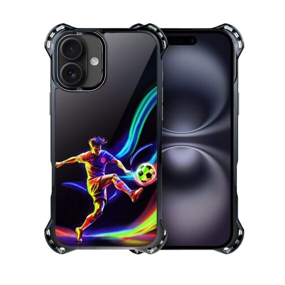 Etui do iPhone 16 Plus, Ibizu DropGuard Ultra z MagSafe, #ElectroMove, W rytmie piłki nożnej (7)