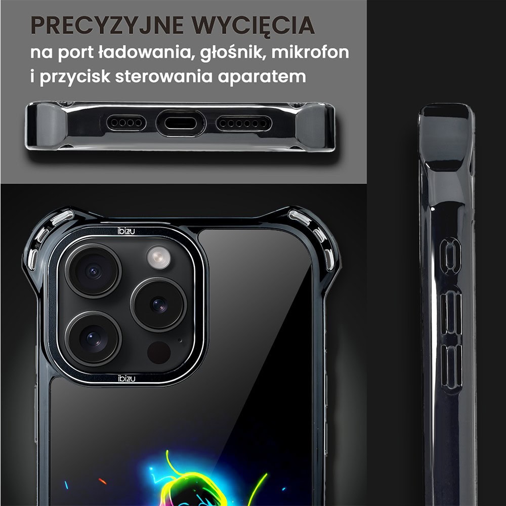 Etui do iPhone 16 Pro, Ibizu DropGuard Ultra z MagSafe, ElectroMove, Jest moc (6)