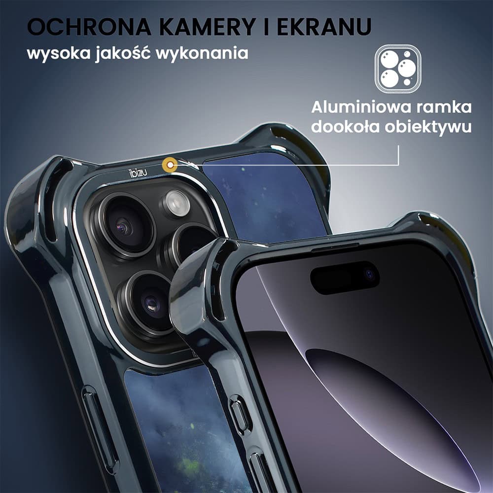 Etui do iPhone 16 Pro, Ibizu DropGuard Ultra z MagSafe, Move, Piłka nożna (7)