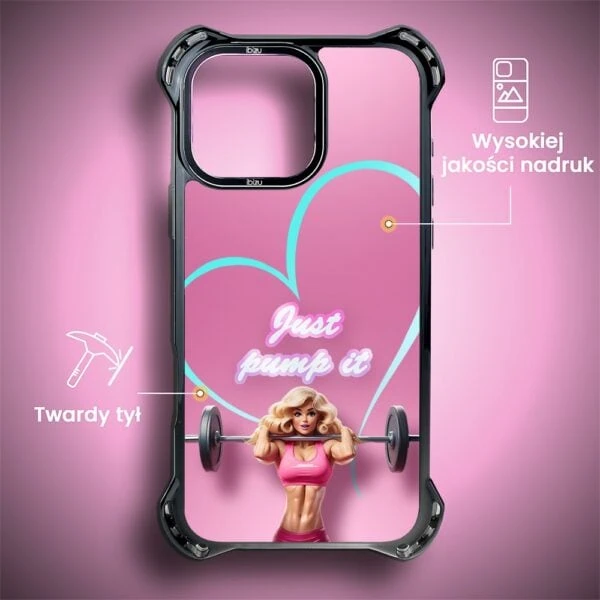 Etui do iPhone 16 Pro, Ibizu DropGuard Ultra z MagSafe, Move, Pump it love (2)