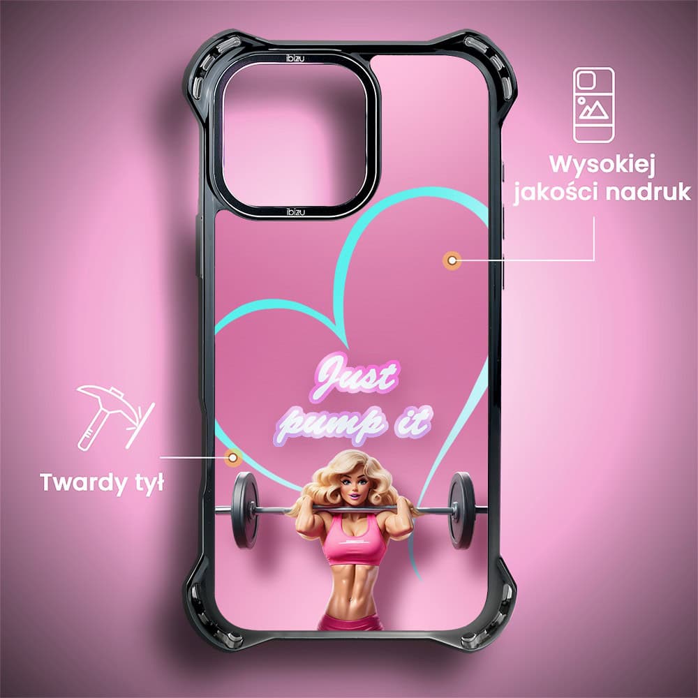 Etui do iPhone 16 Pro, Ibizu DropGuard Ultra z MagSafe, Move, Pump it love (2)