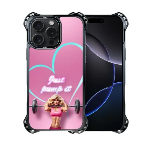 Etui do iPhone 16 Pro, Ibizu DropGuard Ultra z MagSafe, Move, Pump it love (3)