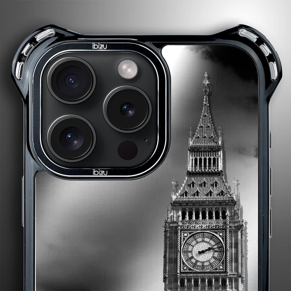 Etui do iPhone 16 Pro, Ibizu DropGuard Ultra z MagSafe, Noir City (5)