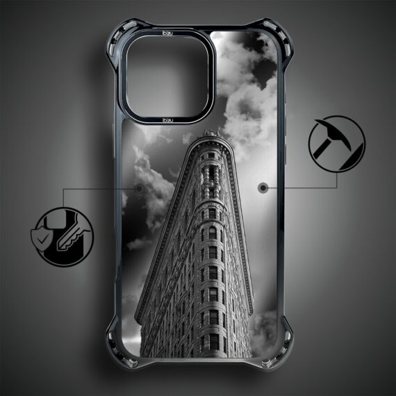 Etui do iPhone 16 Pro, Ibizu DropGuard Ultra z MagSafe, Noir City, Flatiron (2)