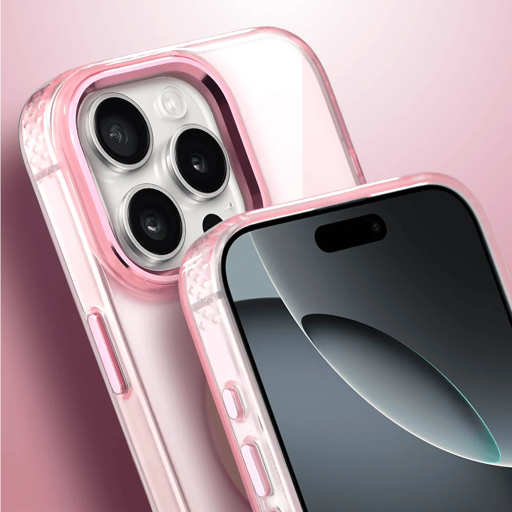 Etui do iPhone 16 Pro Max Golden Elite, cienkie, ze złotym MagSafe, różoweObszar kompozycji 5
