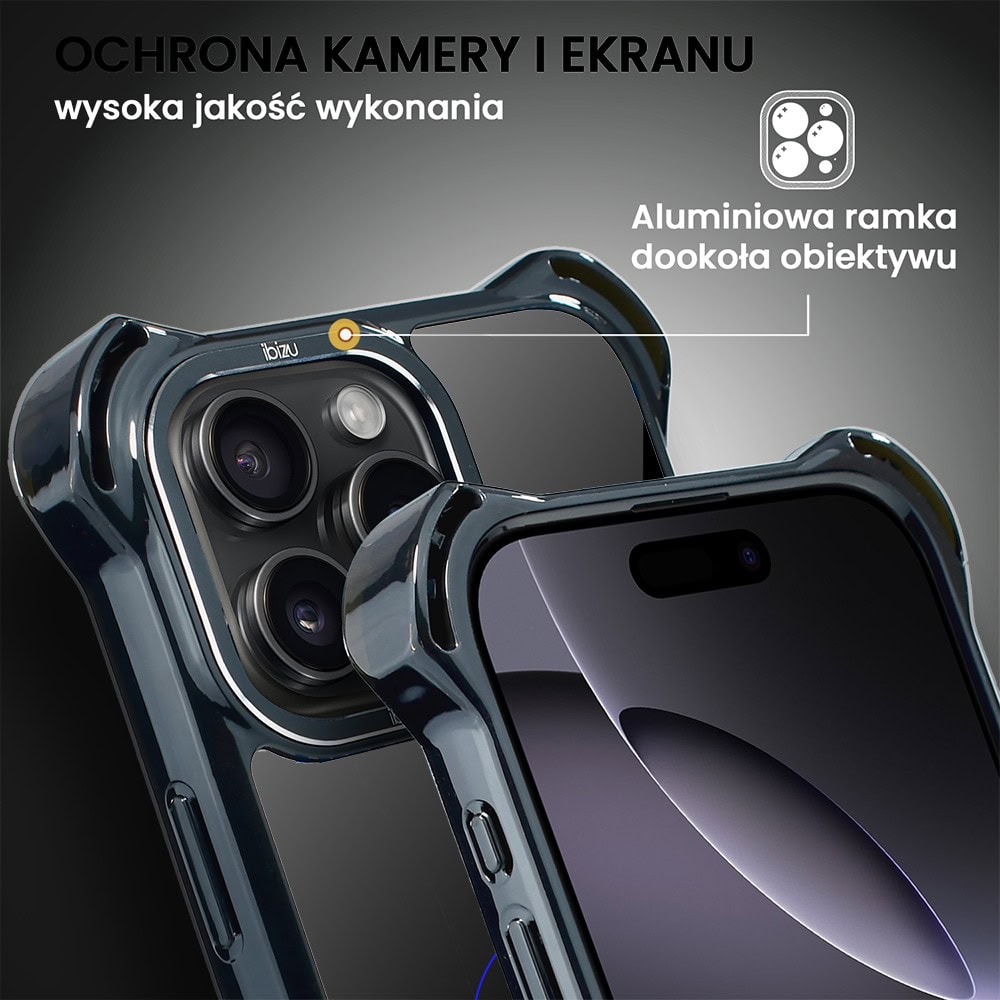 Etui do iPhone 16 Pro Max, Ibizu DropGuard Ultra z MagSafe, #ElectroMove, Moc futball'u (2)