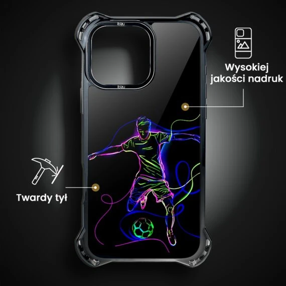 Etui do iPhone 16 Pro Max, Ibizu DropGuard Ultra z MagSafe, #ElectroMove, Moc futball'u (5)