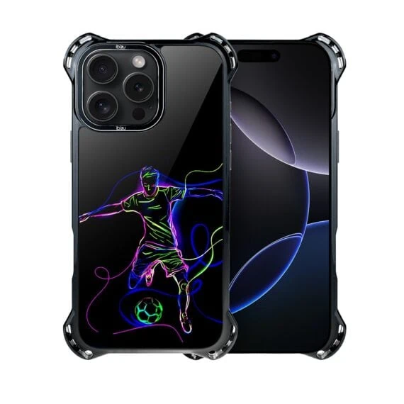 Etui do iPhone 16 Pro Max, Ibizu DropGuard Ultra z MagSafe, #ElectroMove, Moc futball'u (6)