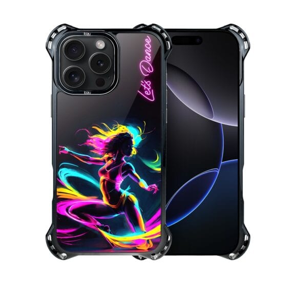 Etui do iPhone 16 Pro Max, Ibizu DropGuard Ultra z MagSafe, #ElectroMove, Taneczny rytm (3)
