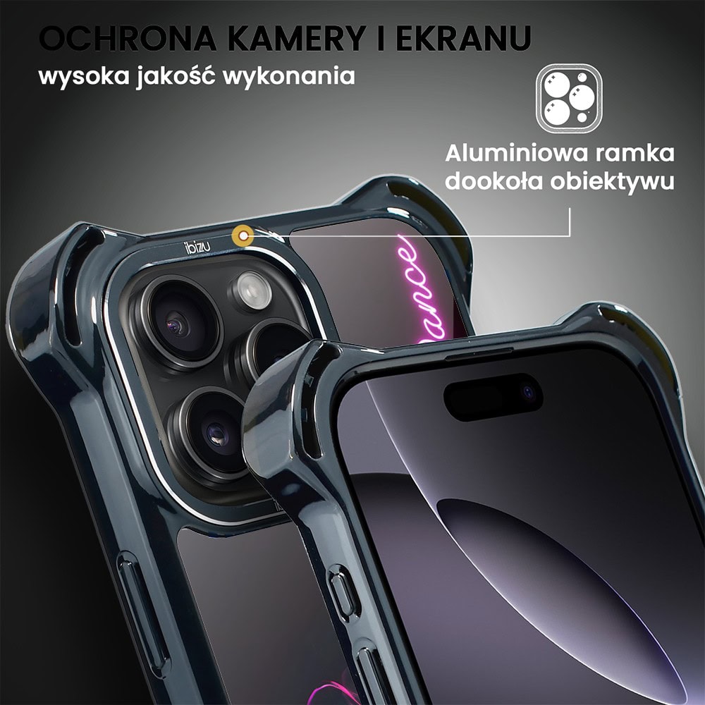 Etui do iPhone 16 Pro Max, Ibizu DropGuard Ultra z MagSafe, #ElectroMove, Taneczny rytm (7)
