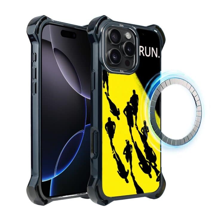 Etui do iPhone 16 Pro Max, Ibizu DropGuard Ultra z MagSafe, Move, Bieg Mistrzów (4)
