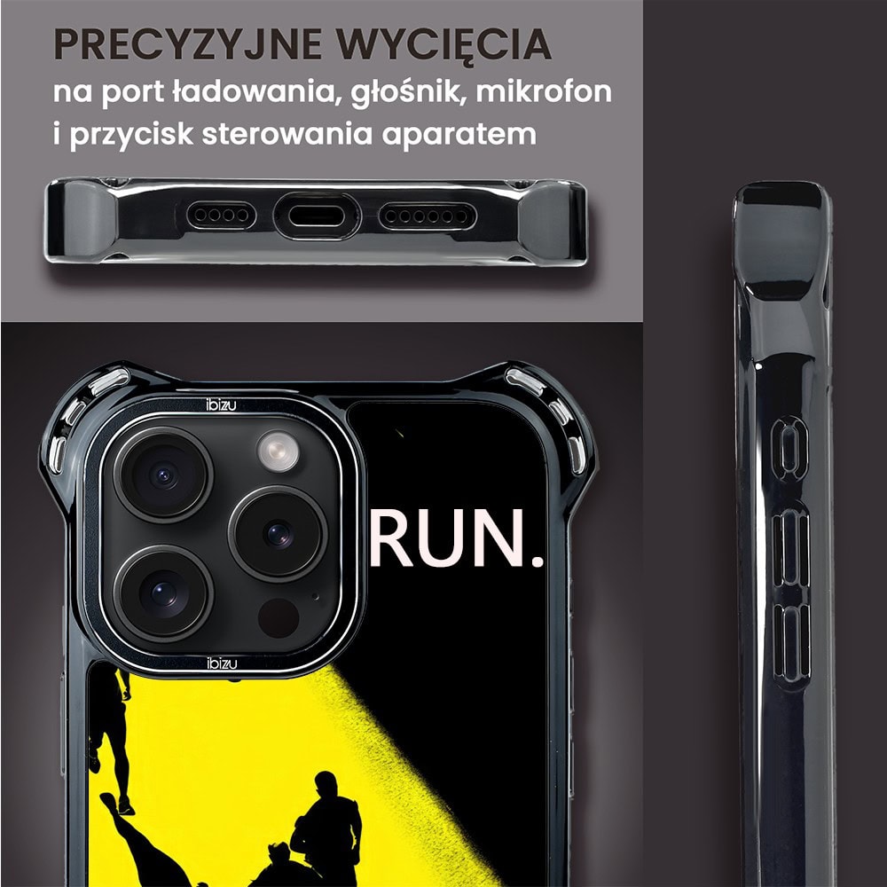 Etui do iPhone 16 Pro Max, Ibizu DropGuard Ultra z MagSafe, Move, Bieg Mistrzów (6)