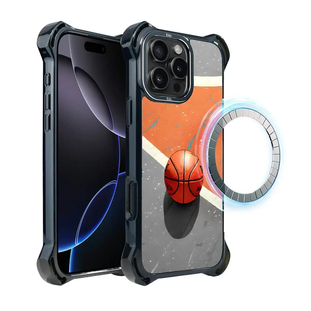 Etui do iPhone 16 Pro Max, Ibizu DropGuard Ultra z MagSafe, #Move, Koszykówka