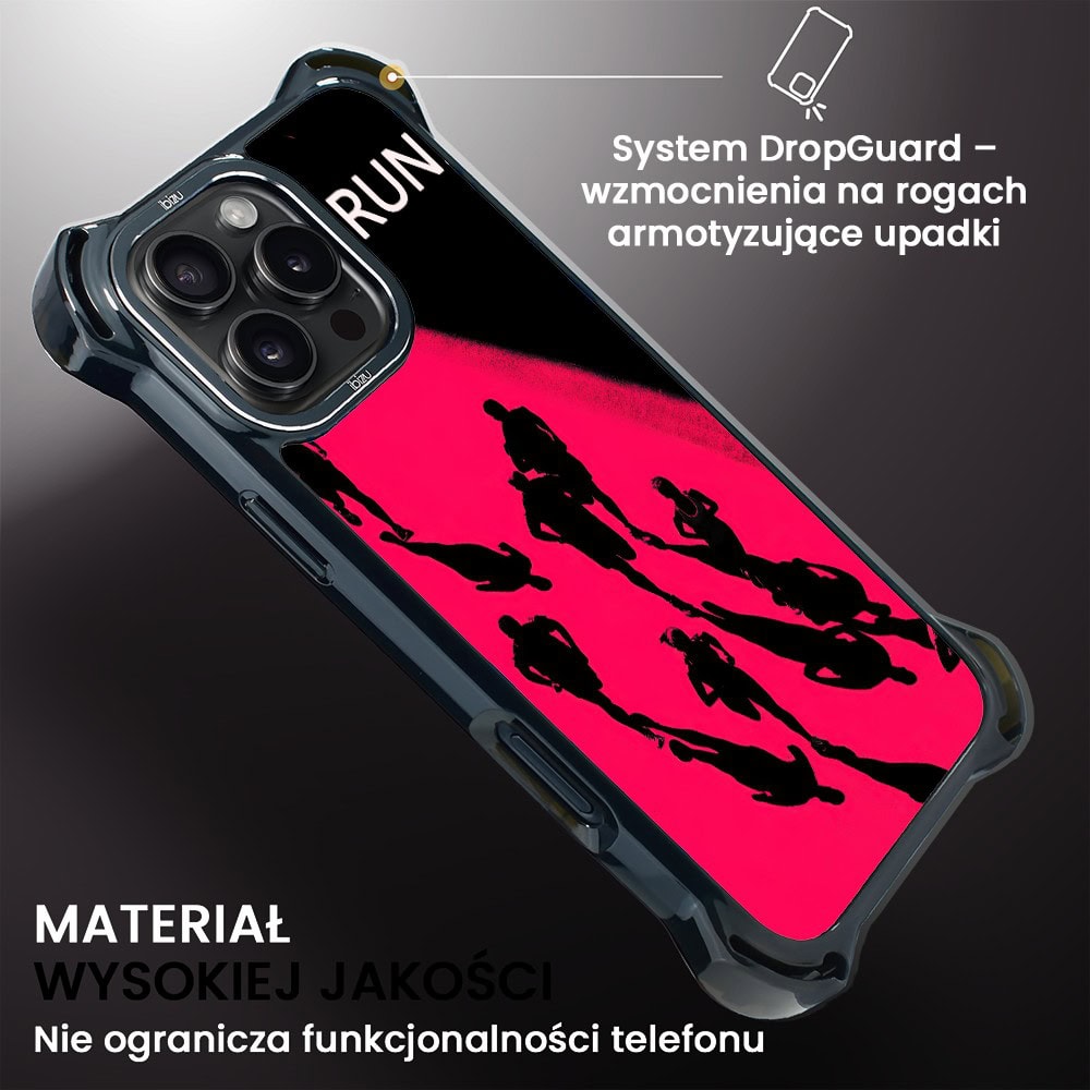 Etui do iPhone 16 Pro Max, Ibizu DropGuard Ultra z MagSafe, Move, Nocny maraton (8)