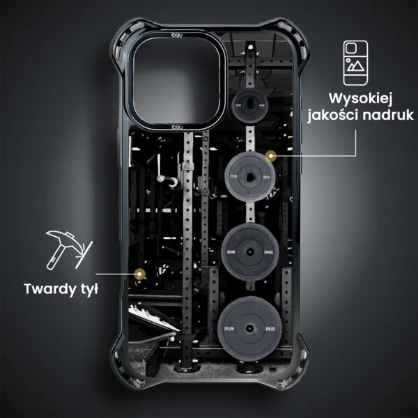 Etui do iPhone 16 Pro Max, Ibizu DropGuard Ultra z MagSafe, Move, Stacja Żelazo (2)