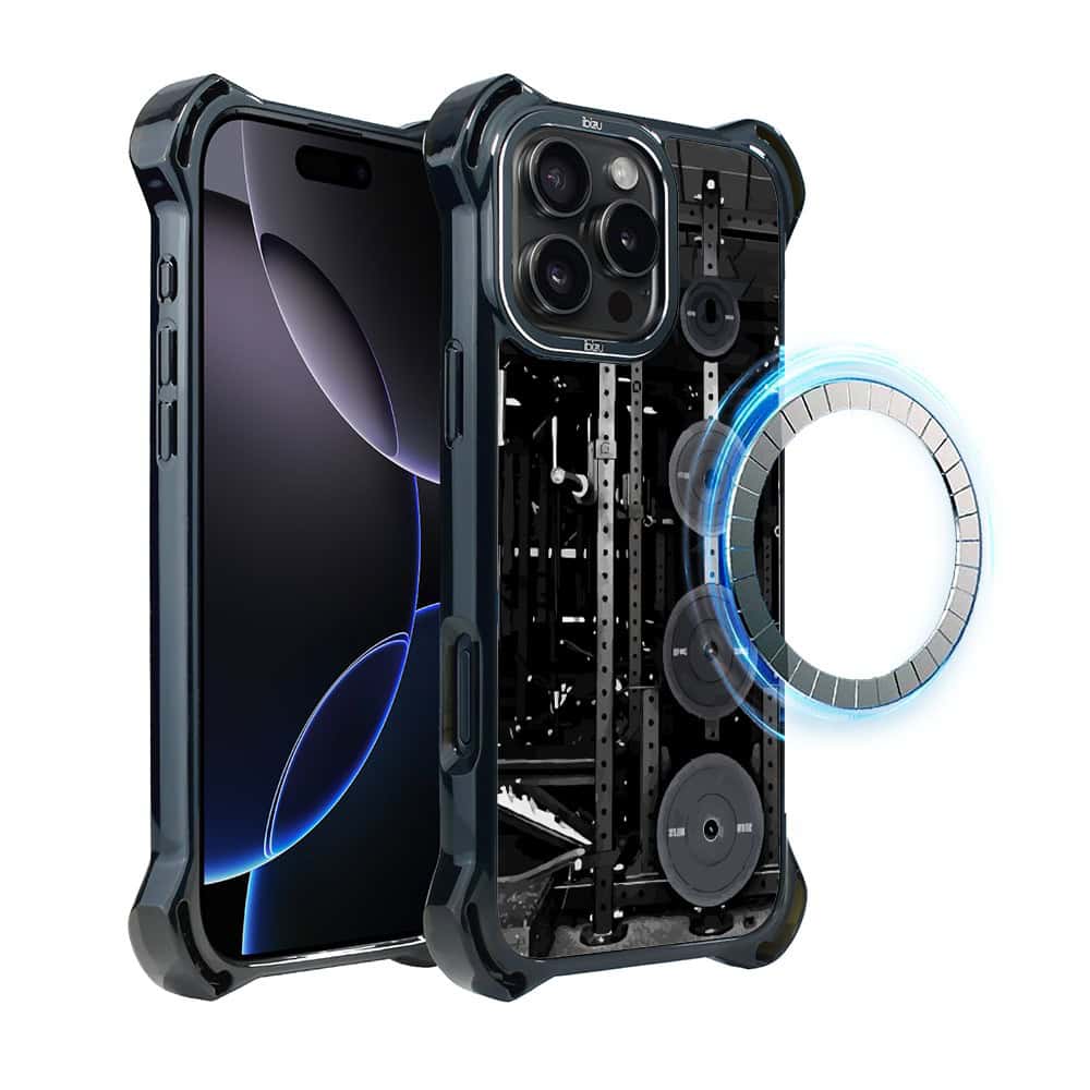 Etui do iPhone 16 Pro Max, Ibizu DropGuard Ultra z MagSafe, Move, Stacja Żelazo (4)