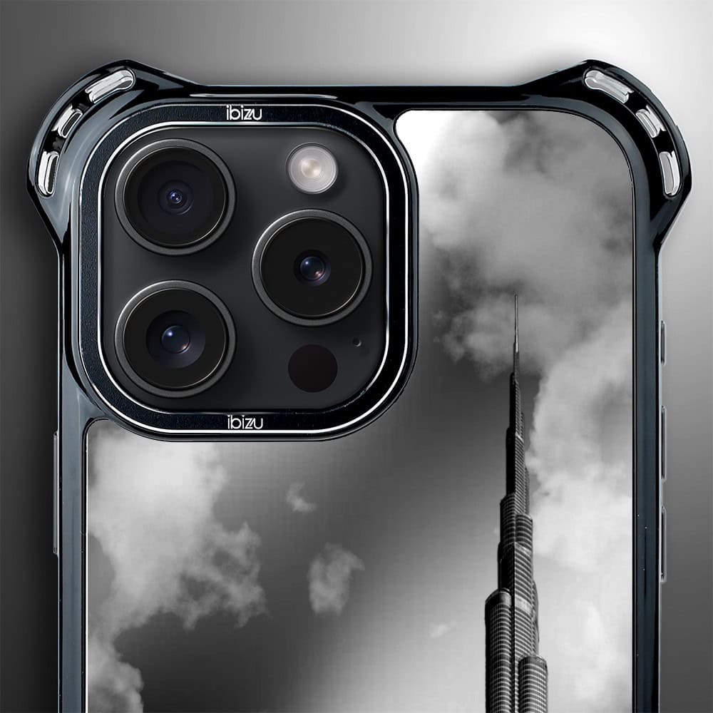 Etui do iPhone 16 Pro Max, Ibizu DropGuard Ultra z MagSafe, Noir City, Burj Khalifa (5)