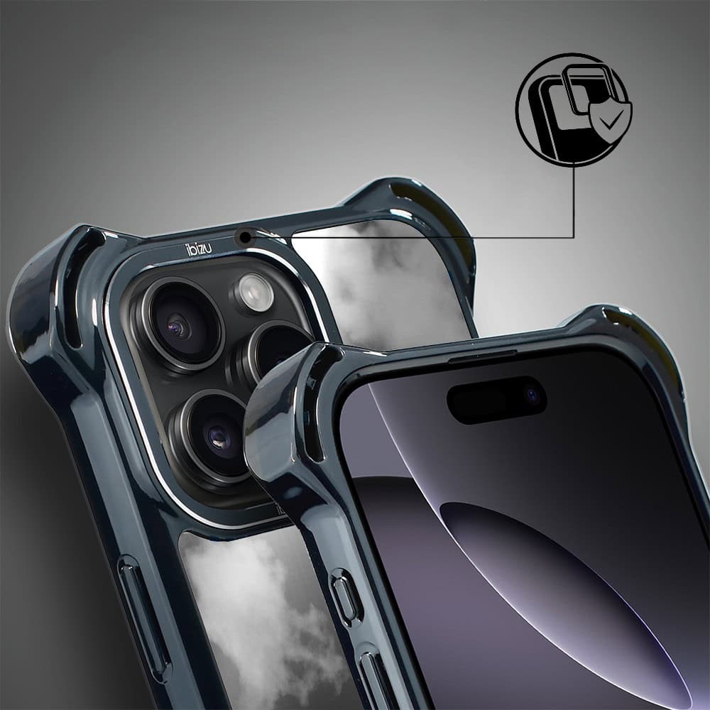 Etui do iPhone 16 Pro Max, Ibizu DropGuard Ultra z MagSafe, Noir City, Burj Khalifa (7)