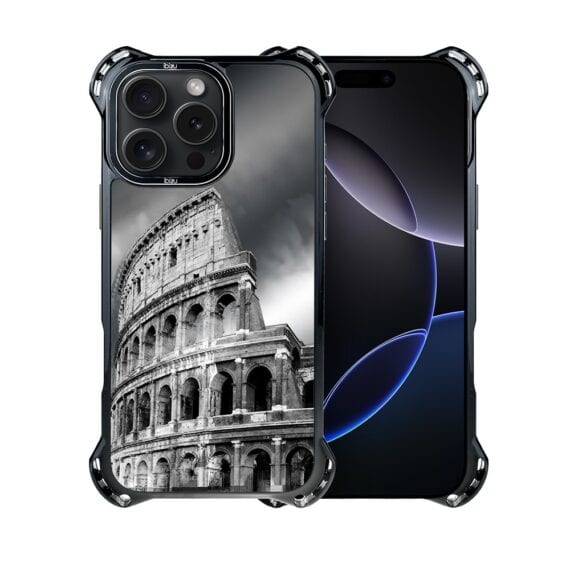 Etui do iPhone 16 Pro Max, Ibizu DropGuard Ultra z MagSafe, Noir City, Koloseum (3)