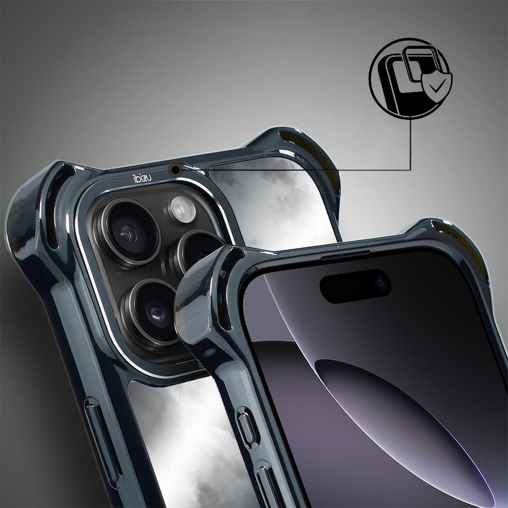 Etui do iPhone 16 Pro Max, Ibizu DropGuard Ultra z MagSafe, Noir City, Wieża Eiffla (7)