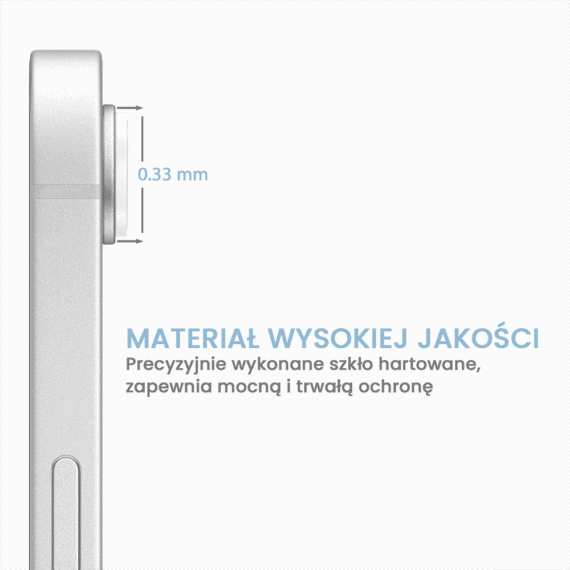 iPhone 16e pełne szkło hartowane na cały aparat, kamerę (1)