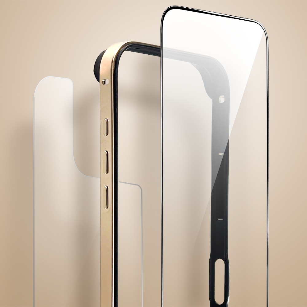 Bumper do iPhone 16 Pro Max, Metal Slim, metalowa ramka ochronna, tytan pustynnyObszar kompozycji 3