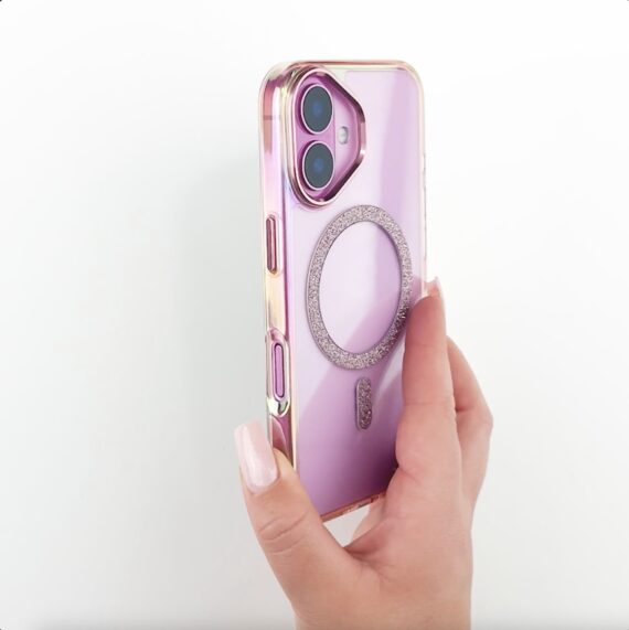 Etui IBIZU Glitter Pink - zdjęcie produktowe