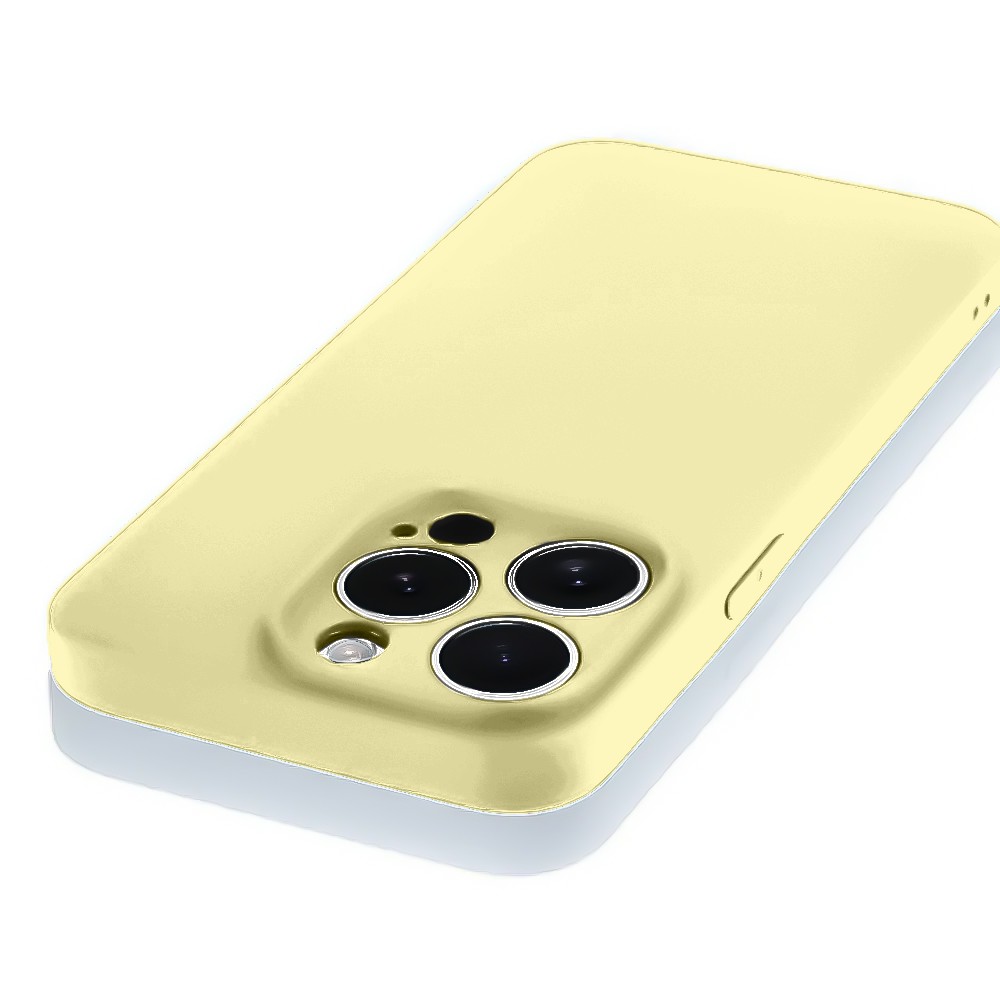 Etui do iPhone 13 Pro Max silikonowe z mikrofibrą soft touch, fioletowy liliowy (4)