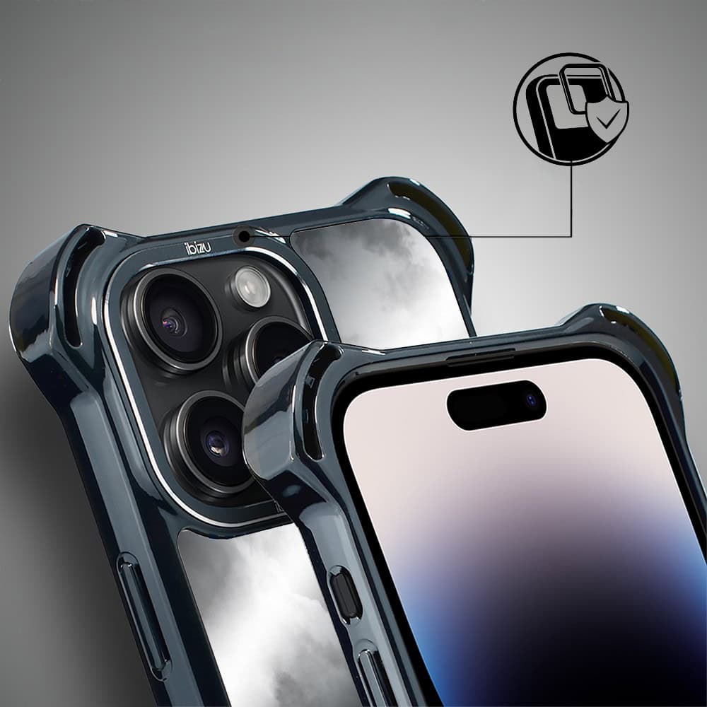 Etui do iPhone 14 Pro Max, Ibizu DropGuard Ultra z MagSafe, Noir City, Wieża Eiffla (4)