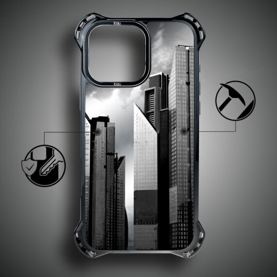 Etui do iPhone 15 Pro Max, Ibizu DropGuard Ultra z MagSafe, Noir City, Manhattan (2)