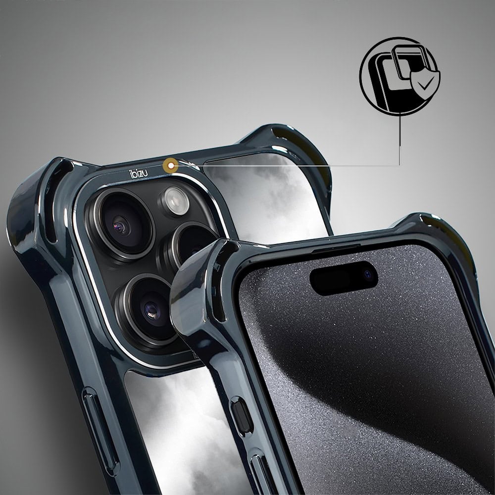 Etui do iPhone 15 Pro Max, Ibizu DropGuard Ultra z MagSafe, Noir City, Wieża Eiffla (4)