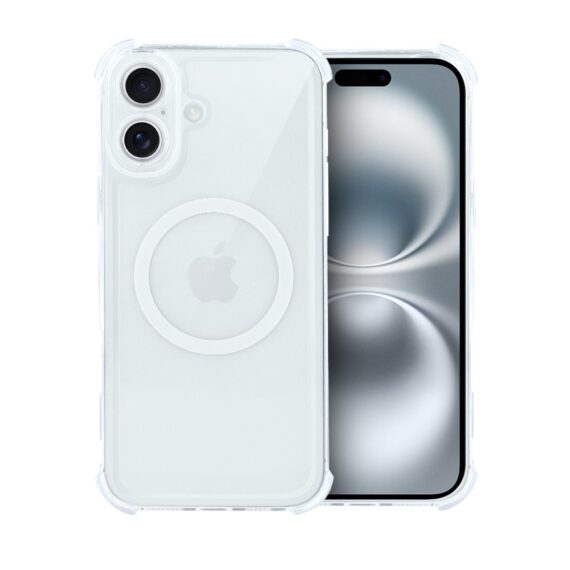 Etui do iPhone 16 Magsafe Luxury Anti-Shock Lens Protect, przeźroczyste (2)