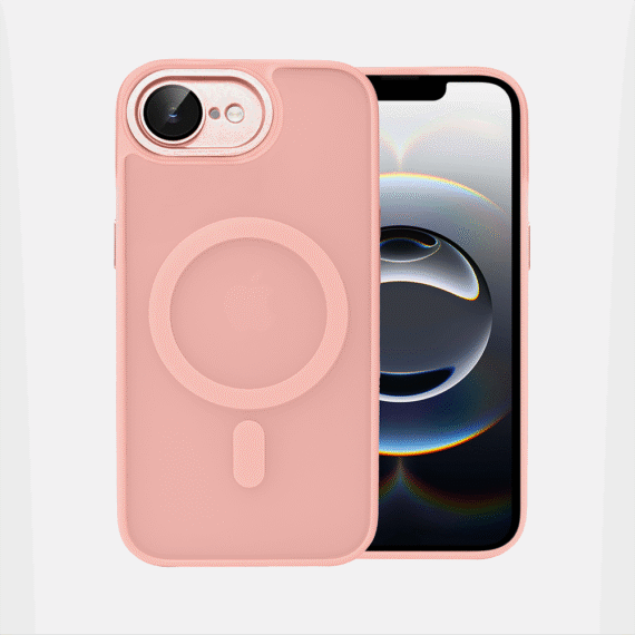 Etui do iPhone 16e Color Flush Frame z MagSafe, różowe (3)
