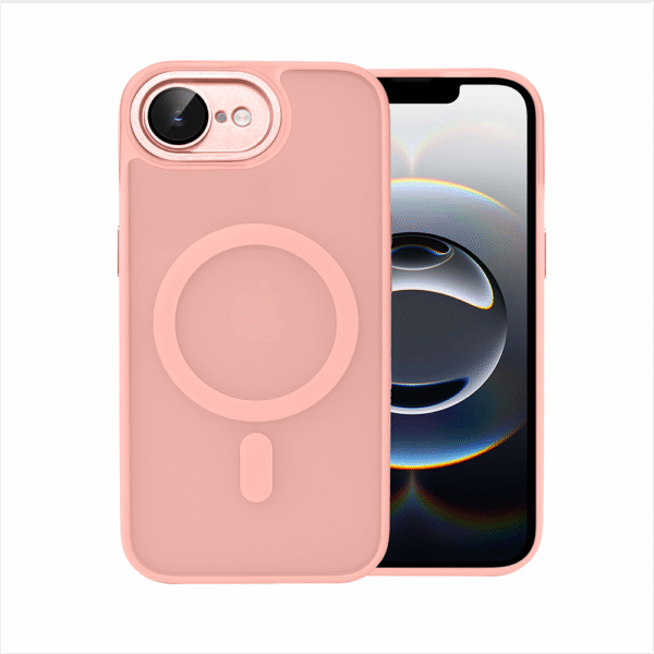 Etui do iPhone 17e Color Flush z MagSafe, z osłoną aparatu, różowe