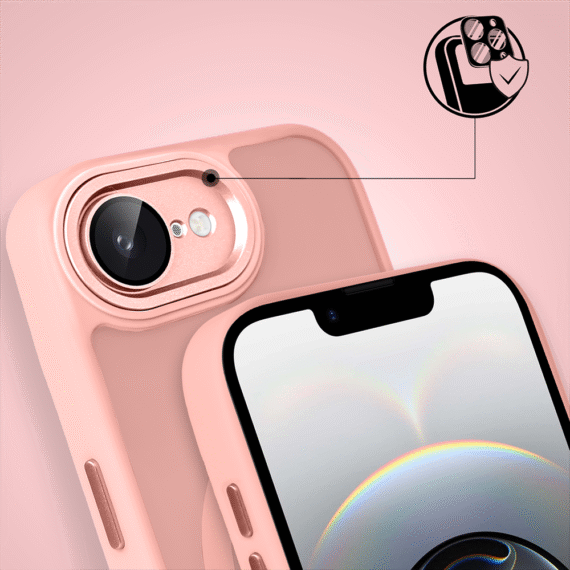 Etui do iPhone 16e Color Flush Frame z MagSafe, różowe (7)