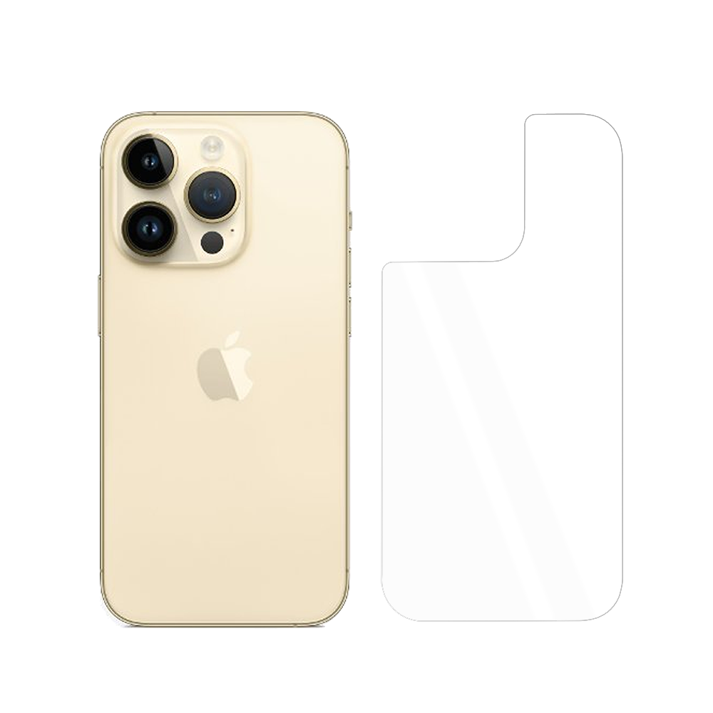 Szkło hartowane 9H wzmacniane na tył obudowy do iPhone 14 Pro Max (2)
