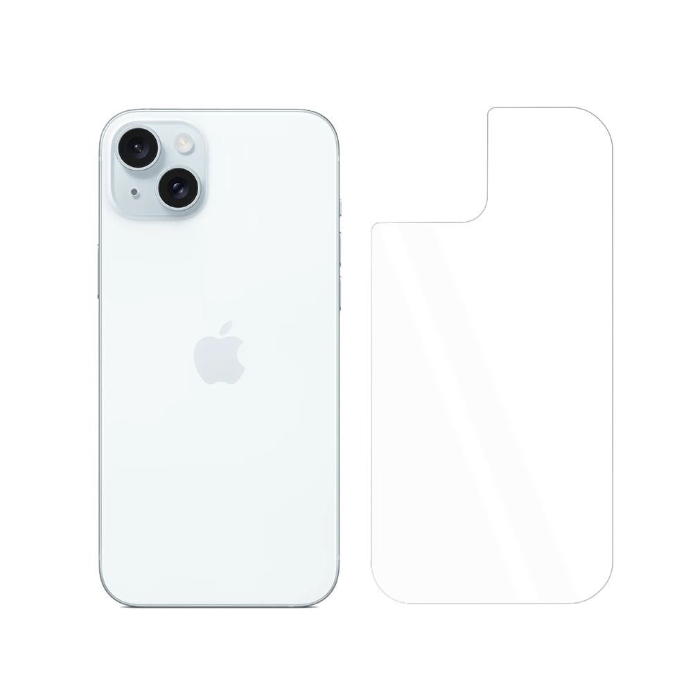 Szkło hartowane 9H wzmacniane na tył obudowy do iPhone 15 (1)