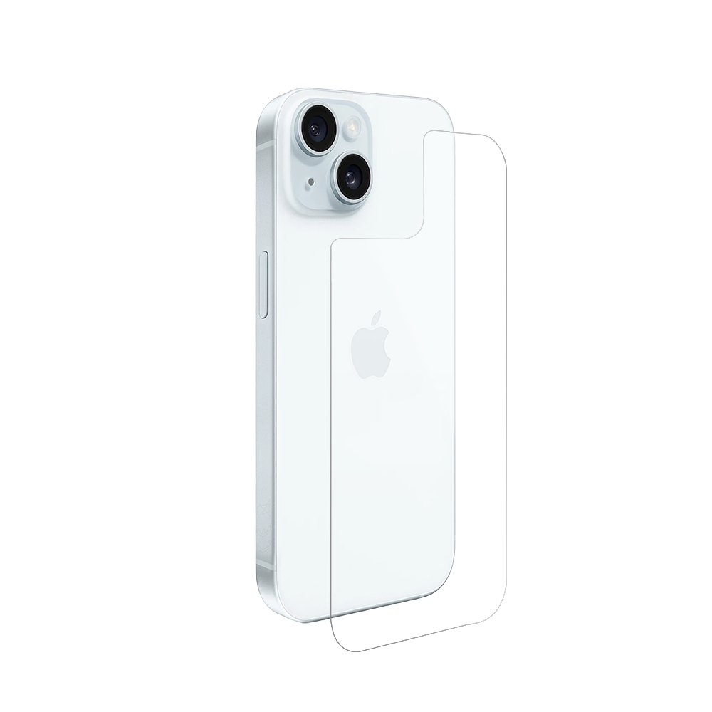 Szkło hartowane 9H wzmacniane na tył obudowy do iPhone 15 (4)