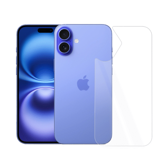 Szkło hartowane 9H wzmacniane na tył obudowy do iPhone 16 (2)