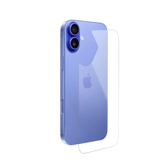 Szkło hartowane 9H wzmacniane na tył obudowy do iPhone 16 (3)