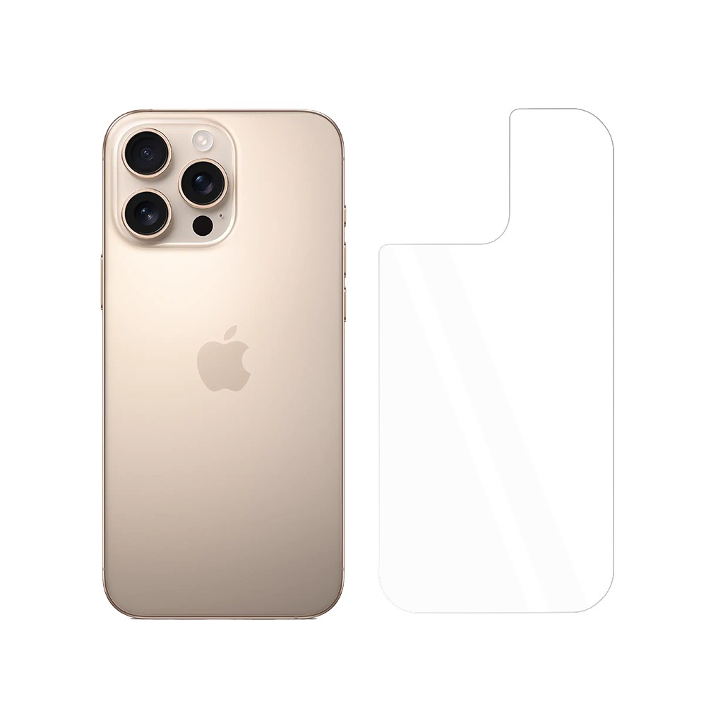 Szkło hartowane 9H wzmacniane na tył obudowy do iPhone 16 Pro Max (2)