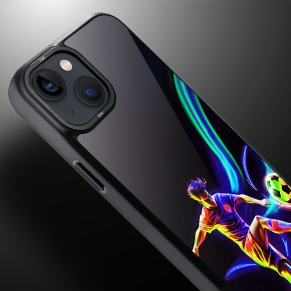Etui do iPhone 14 IBIZU DropGuard Matt z MagSafe, #ElectroMove, W rytmie piłki nożnej (7)